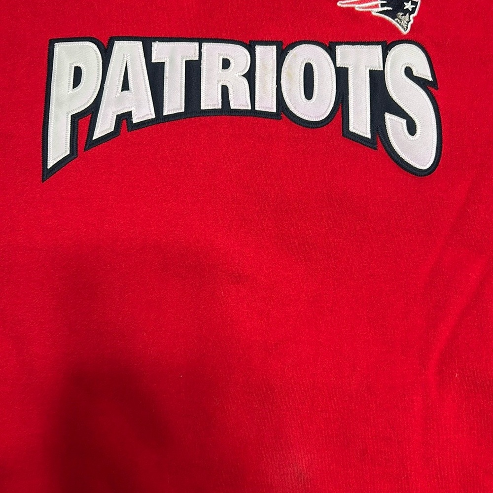 Reebok Red Patriots Hoodie